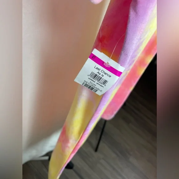 ELODIE TIE DYE CREW NECK T-SHIRT DRESS Size Small NWT - Picture 7 of 17